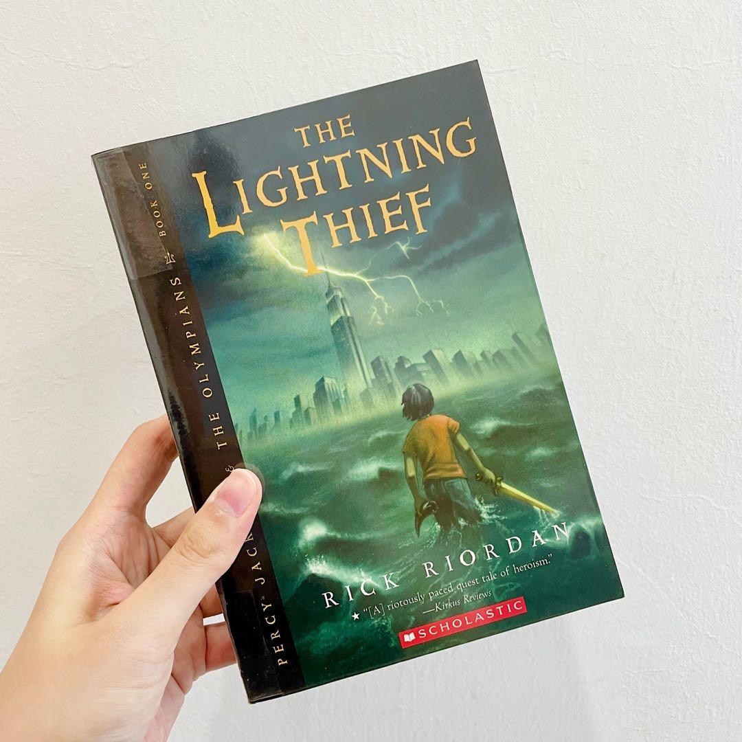 The Lightning Thief (Percy Jackson and the Olympians, Book 1) Paperback by  Rick Riordan, Fantasy Fiction, Second Hand, Hobbies & Toys, Books &  Magazines, Storybooks on Carousell