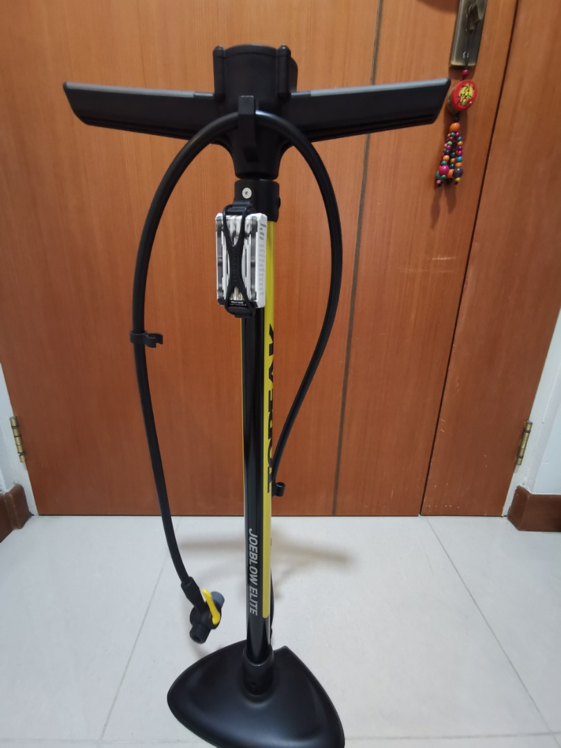 TOPEAK JOEBLOW® ELITE Bicycle Floor Pump, Sports Equipment, Bicycles   Parts, Parts  Accessories on Carousell