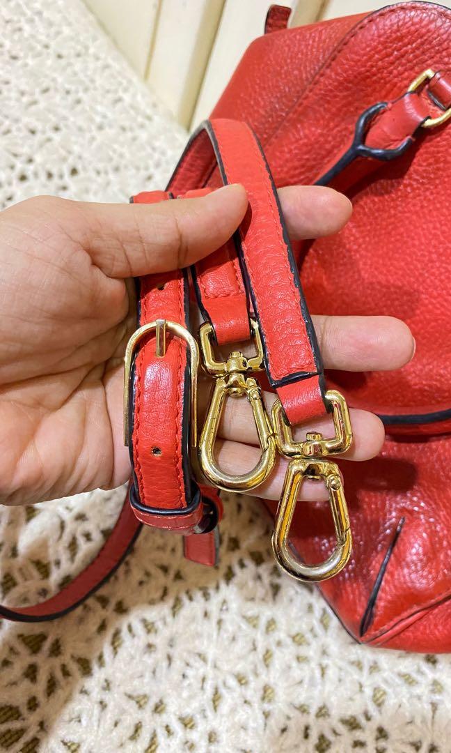 Tory Burch Authentic Red bag Luxury Bags Wallets on Carousell