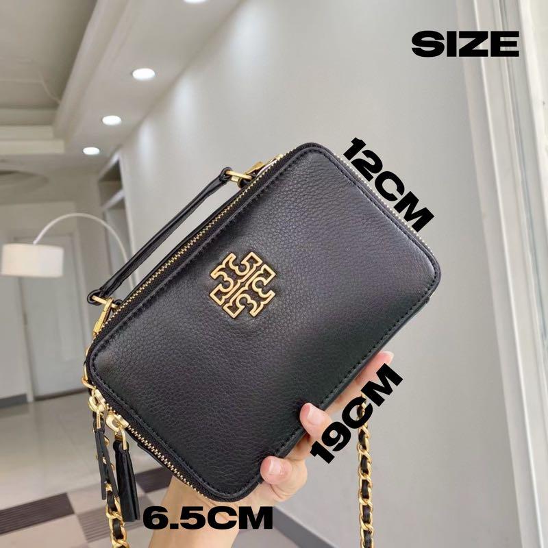 TORY BURCH Top Handle Case Bag 84710 Black/Claret/Poblano/Bark, Women's  Fashion, Bags & Wallets, Cross-body Bags on Carousell