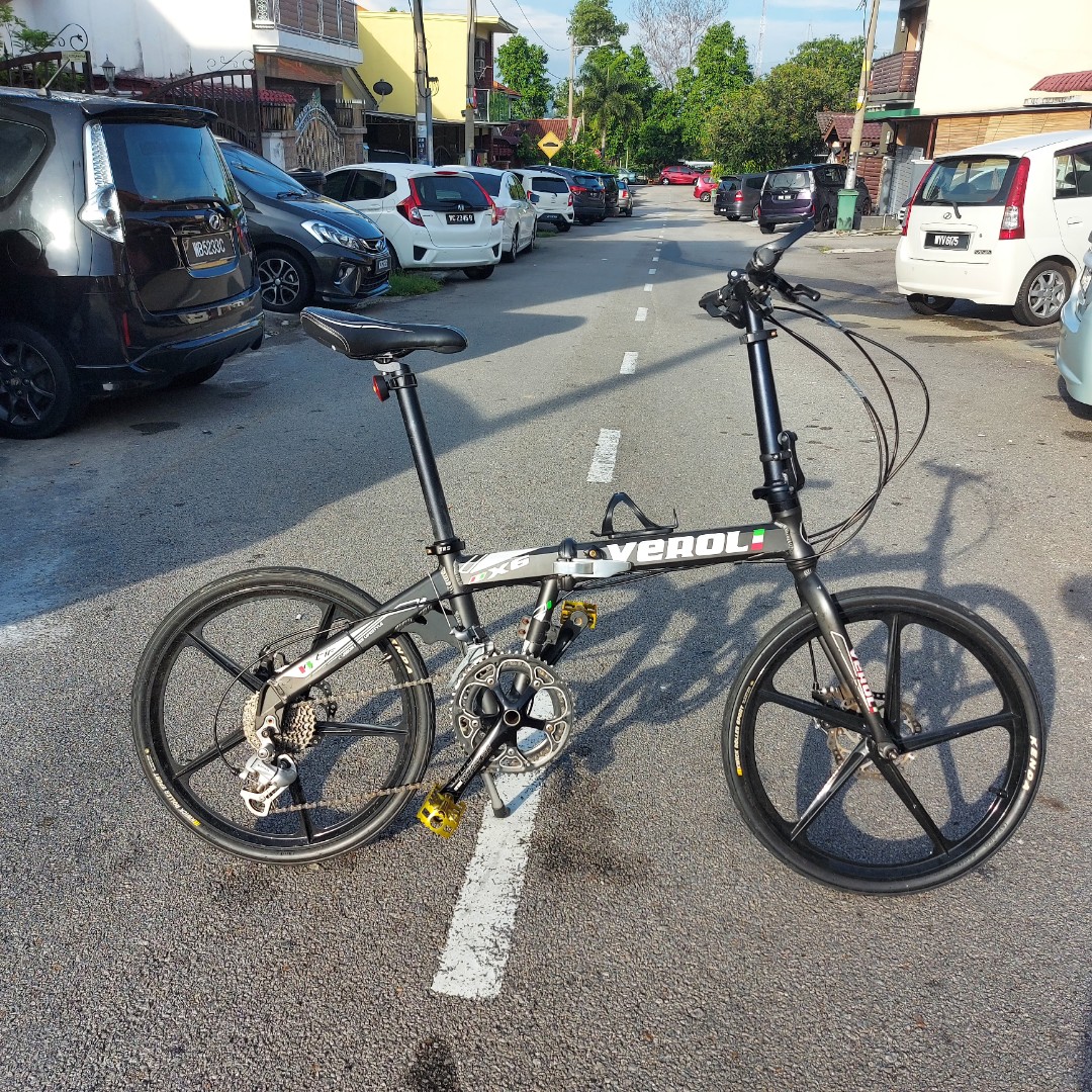 Folding hotsell bike veroli