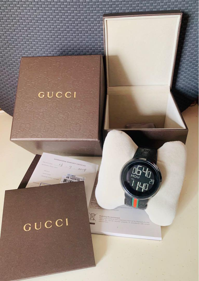 Gucci digital hot sale watch band