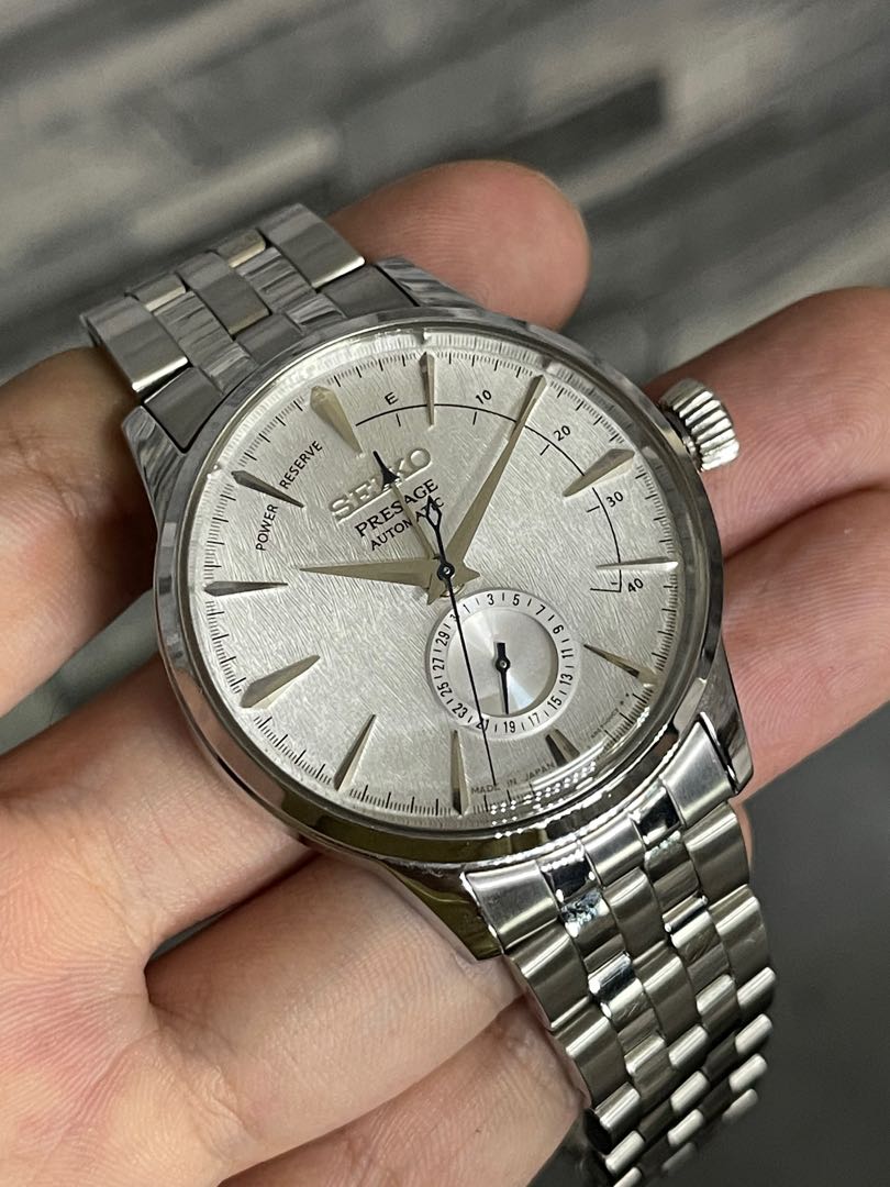 Used Seiko Presage Cocktail SSA385J1 Fuyugeshiki Snowflake, Luxury, Watches  on Carousell