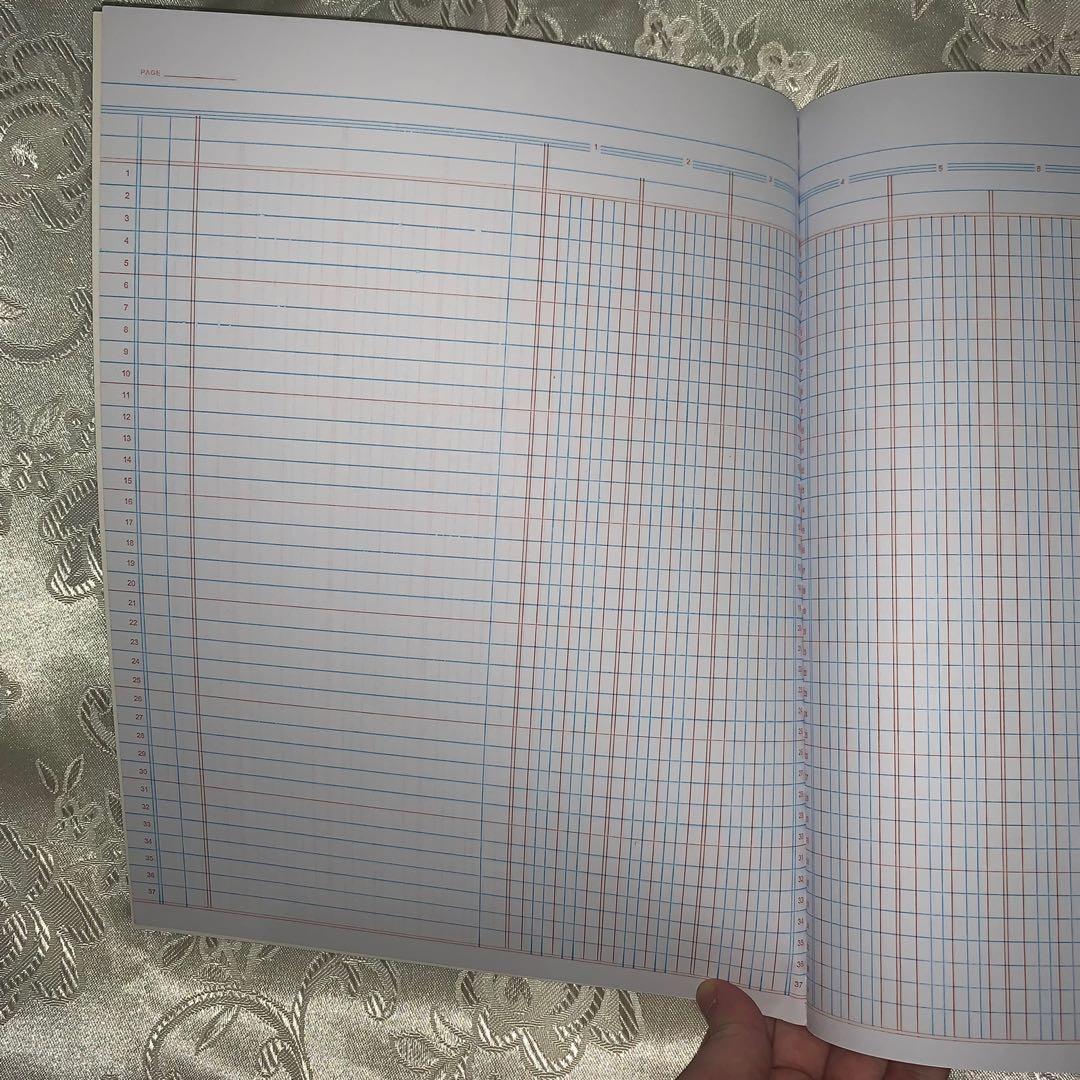 [VALIANT] Columnar Notebook (10 Columns), Hobbies & Toys, Stationary