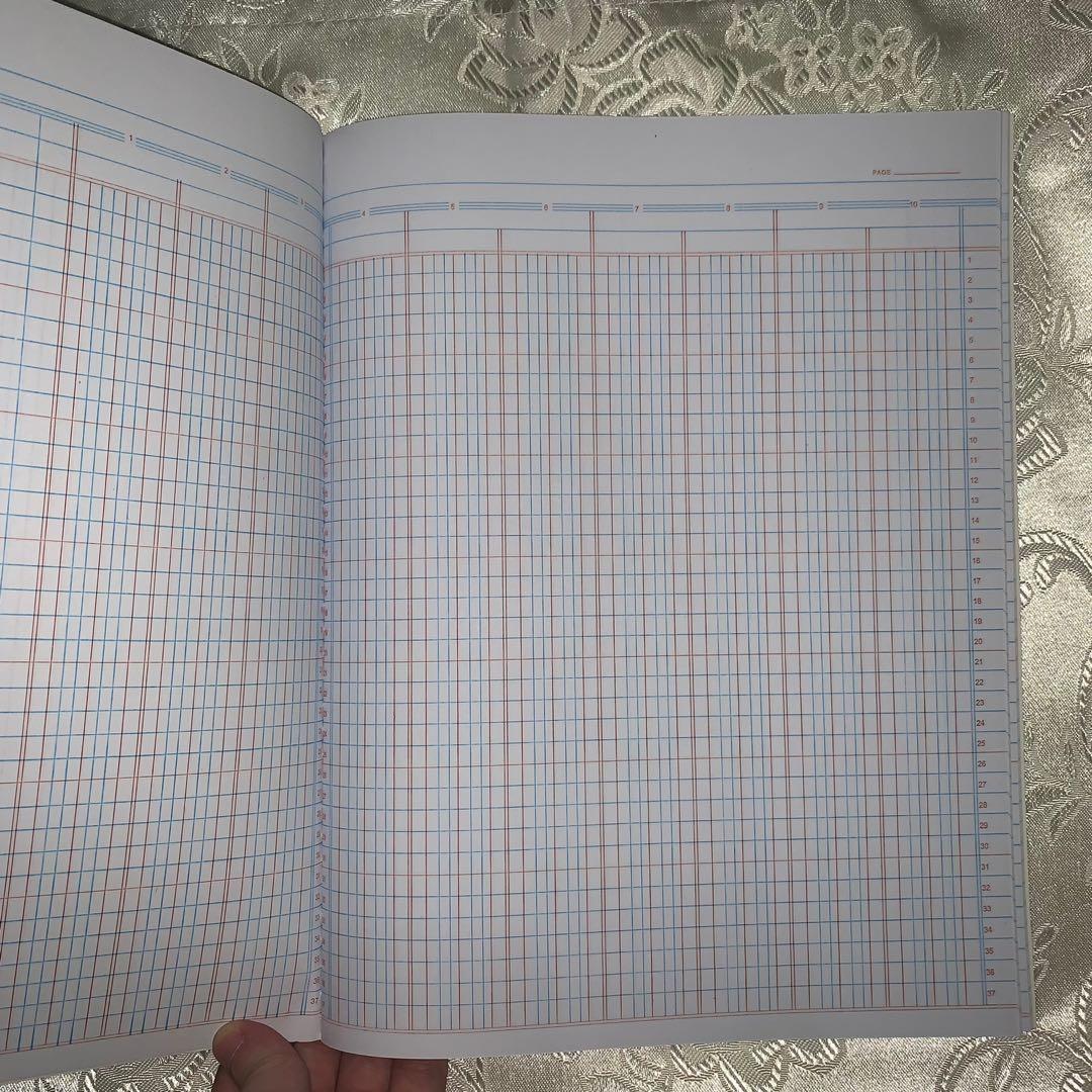 [VALIANT] Columnar Notebook (10 Columns), Hobbies & Toys, Stationary