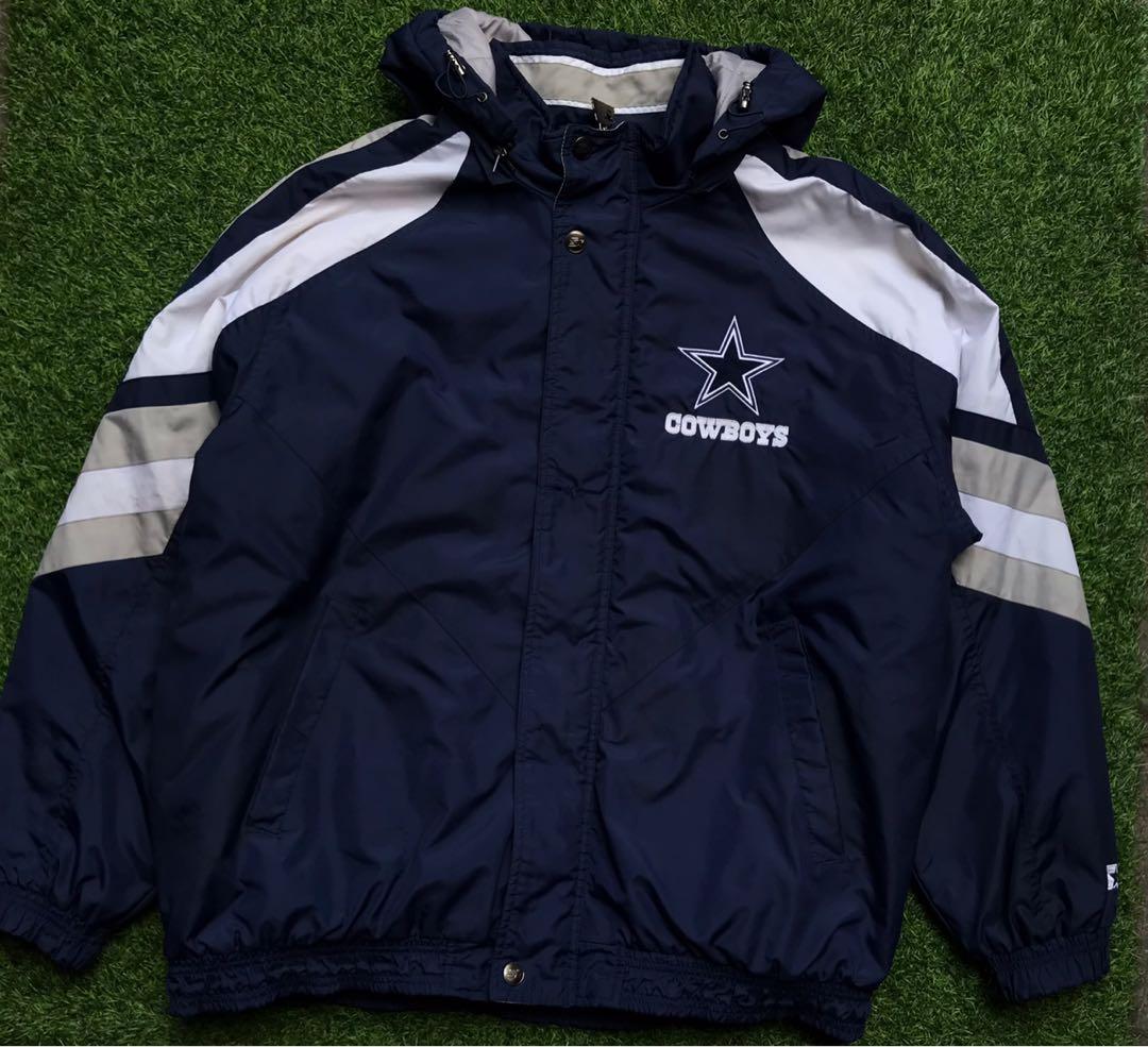 Vintage Dallas Cowboys Starter Jacket, Men's Fashion, Coats, Jackets