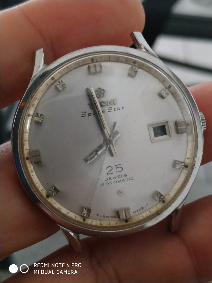 Vintage Titoni space star automatic watch Men s Fashion Watches
