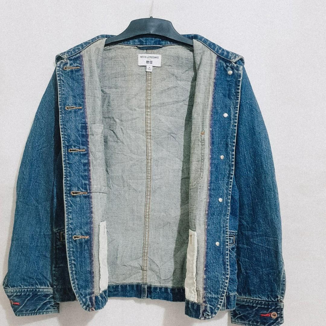 Vintage UNIQLO Chore Denim Jacket | Jaket Jeans UNIQLO | Jaket UNIQLO ...