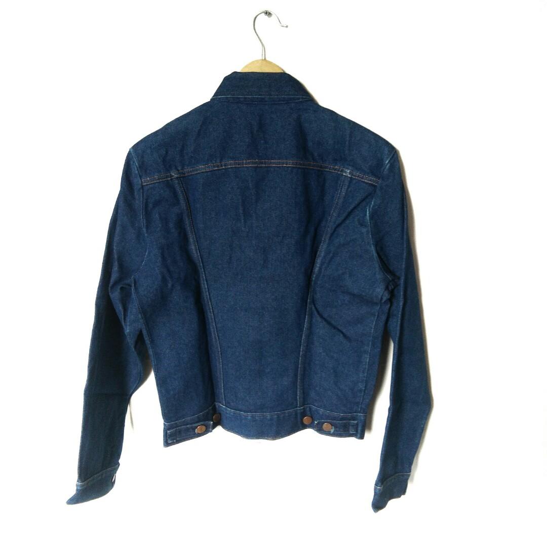 Vintage wrangler denim jacket, Fesyen 