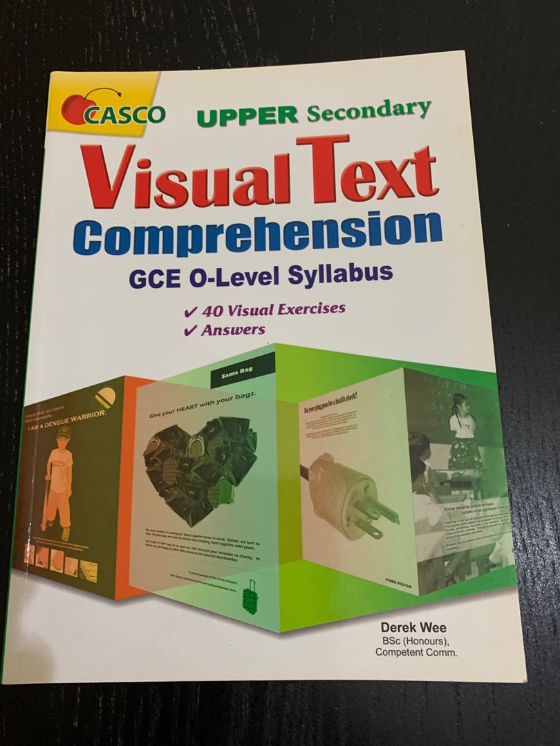 Visual Text Comprehension GCE O level, Hobbies & Toys, Books ...