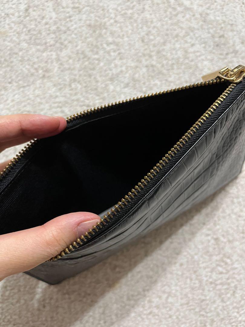 Whistles black on sale clutch bag