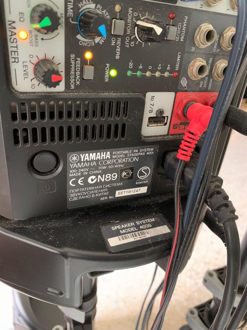 Yamaha speaker system 400S, Audio, Soundbars, Speakers & Amplifiers on