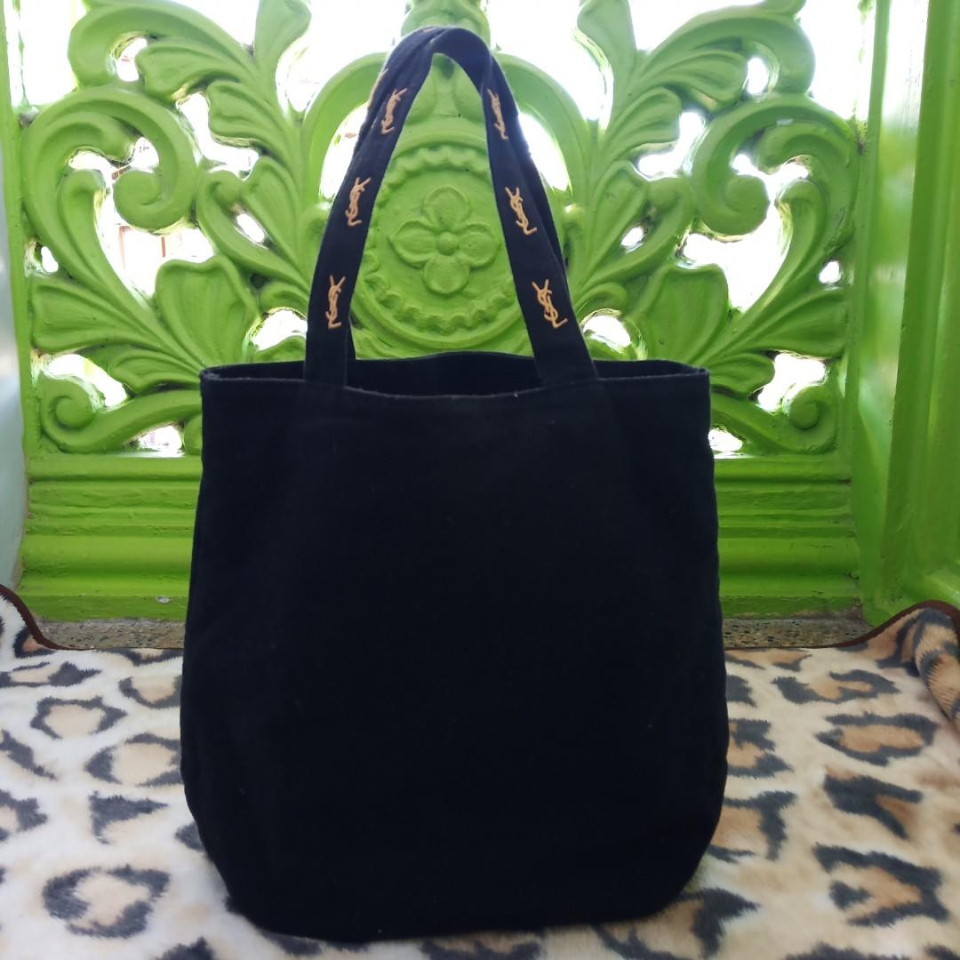 YSL Canvas Tote Bag, Women's Fashion, Bags & Wallets, Shoulder Bags on  Carousell