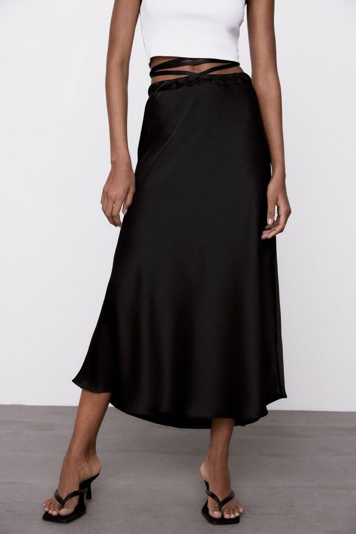 Strap top skirt zara