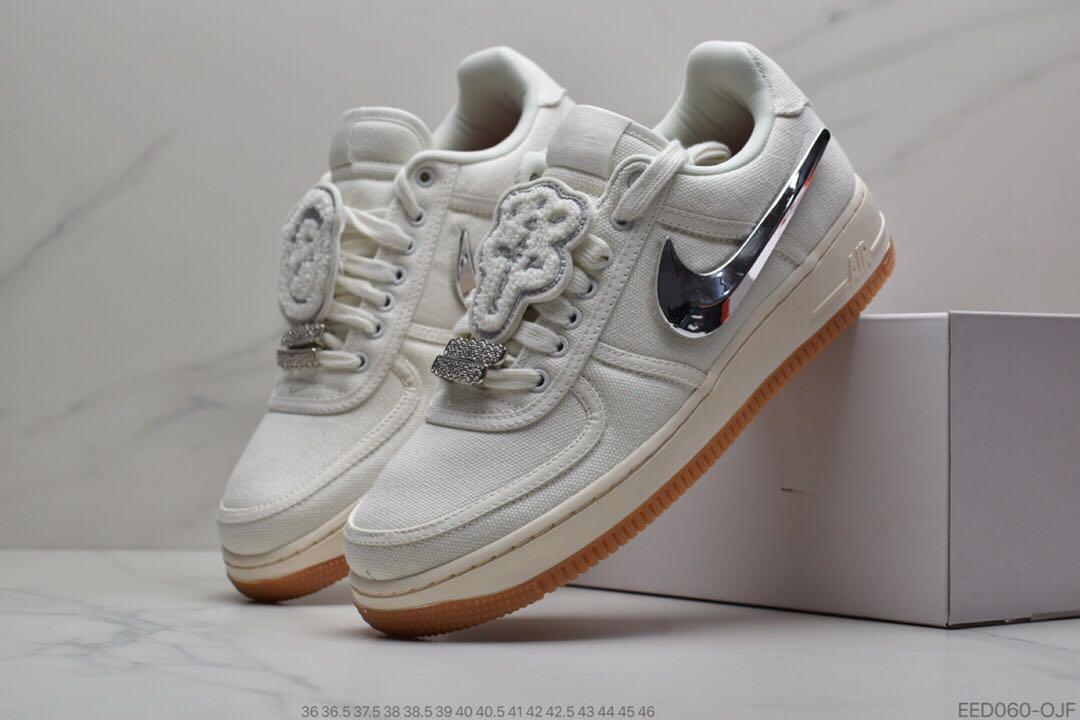 Nike air force 1 discount low travis scott sail