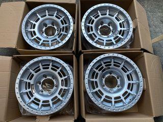 16” Rota Pajero Ralliart Mags 6Holes pcd 139 Bnew silver
