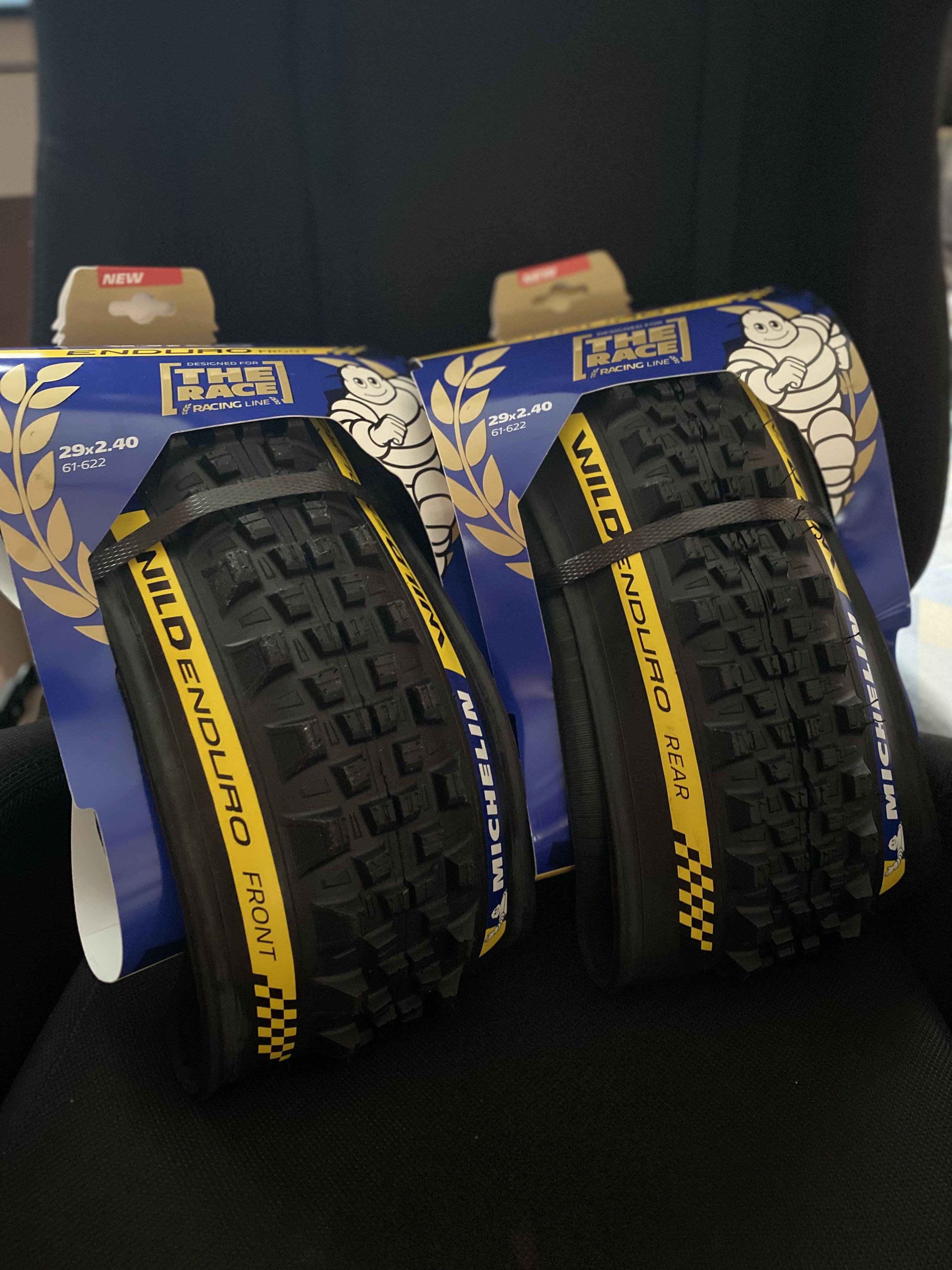 2021 Michelin Wild Enduro Racing Line, Sports Equipment, Bicycles \u0026 Parts,  Parts \u0026 Accessories on Carousell