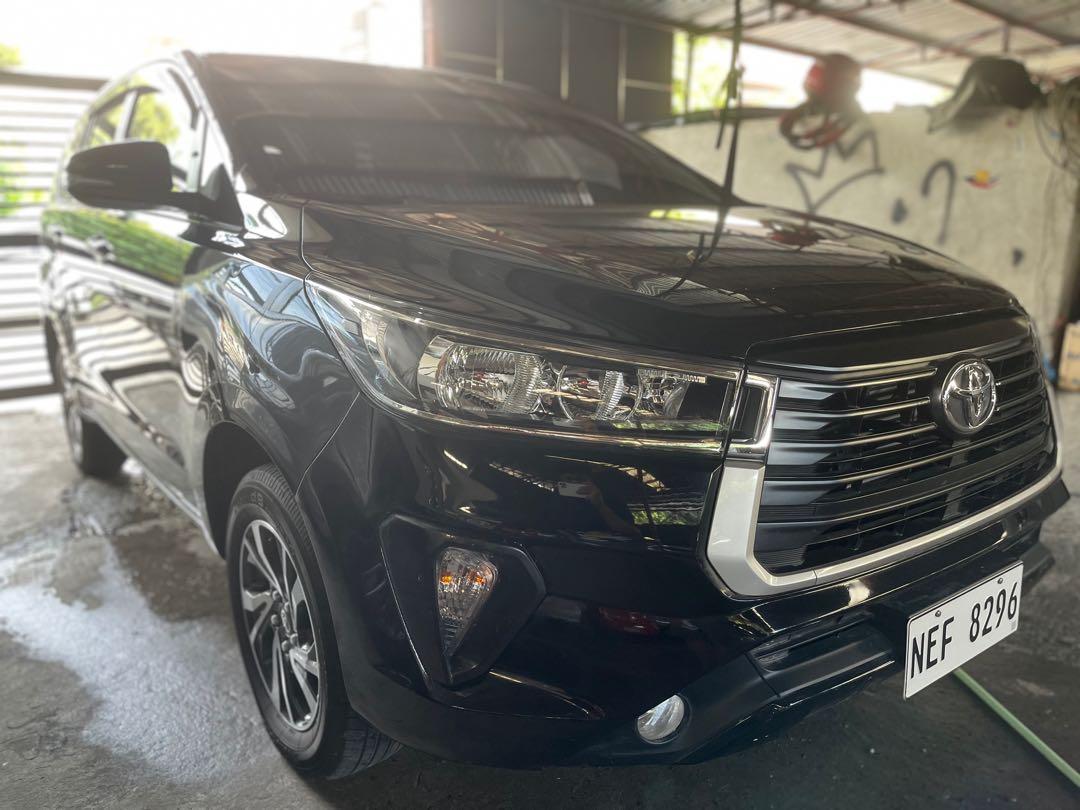 2021 Toyota Innova 2.8 E Automatic Black Auto (Category: Used Cars) located in Quezon City. Submitted by jamesbucaneg (Listing ID 1123826032, Image 2). Description: Please Call or Text James +63 920 975 9775 Smart/Viber/WhatsApp/WeChat +63 906 236 6055 Globe FACE LIFTED 2021 Toyota Innova E Automatic 2.8 Diesel engine with Turbo and Eco mode First owner with complete documents Low mileage & running in good condition and well maintained interior T