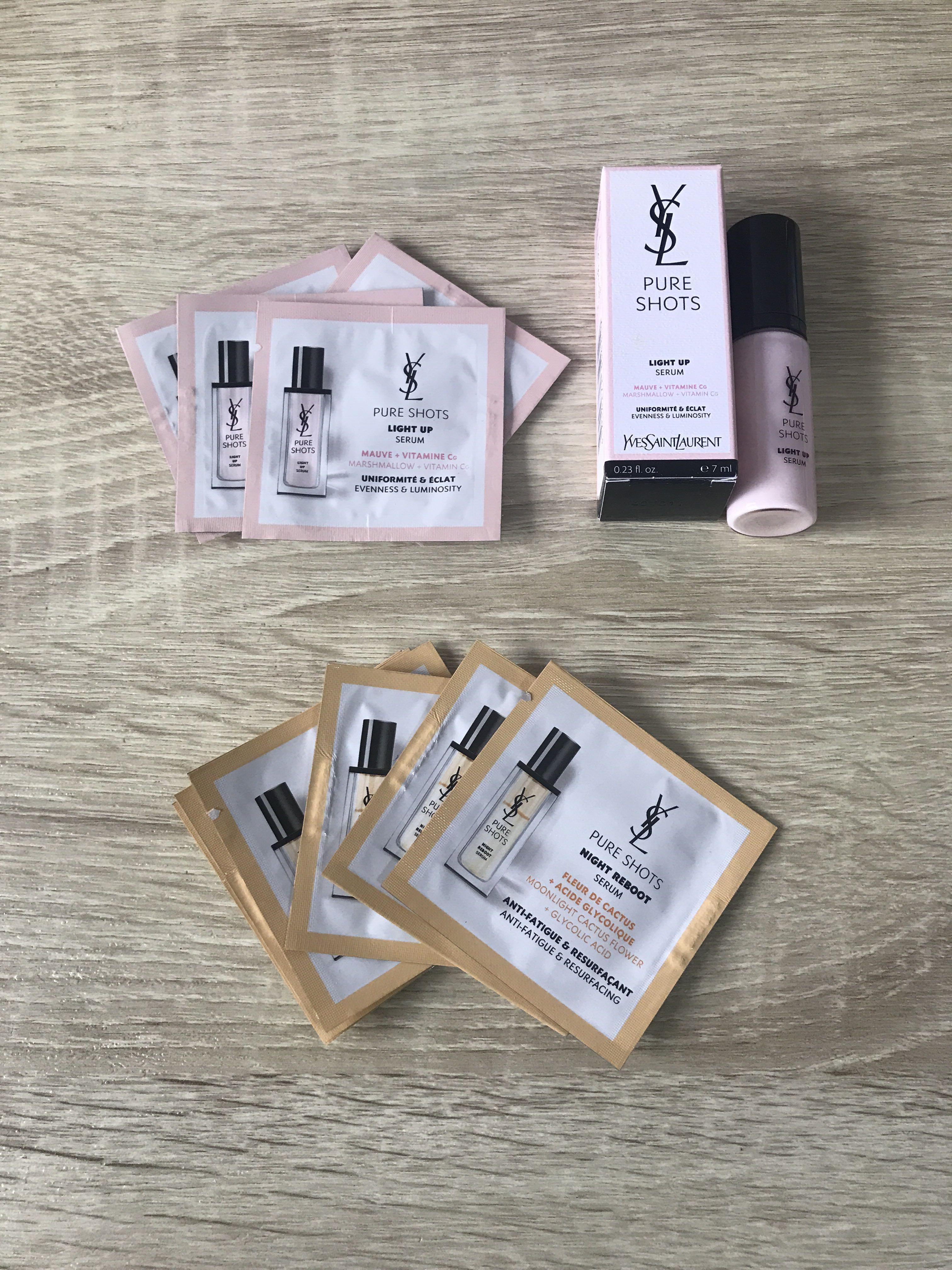 80% OFF YSL PURE SHOTS NIGHT REBOOT LIGHT UP SERUM Yves Saint