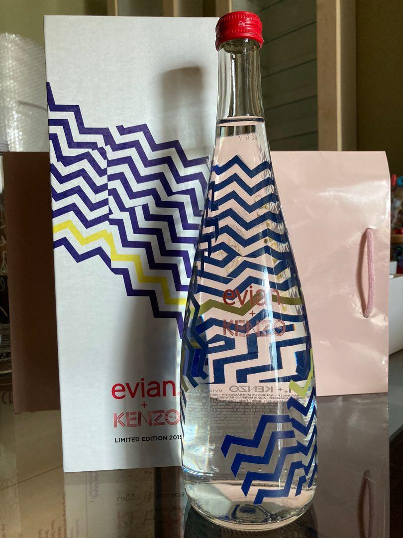 珍藏版 Evian Kenzo Bottle 2015 (750ml), 興趣及遊戲, 收藏品及紀念品, 古董收藏 on Carousell
