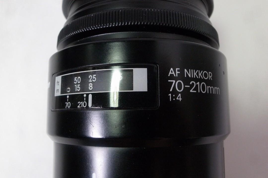經典實用] Nikon AF Nikkor 70-210mm F4, 攝影器材, 鏡頭及裝備- Carousell