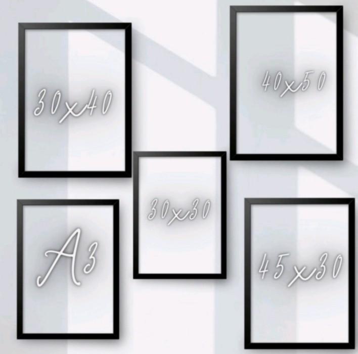 A3,30x40, 30x30, Picture Frame all sizes Furniture & Home Living, Home Wall Decor on Carousell