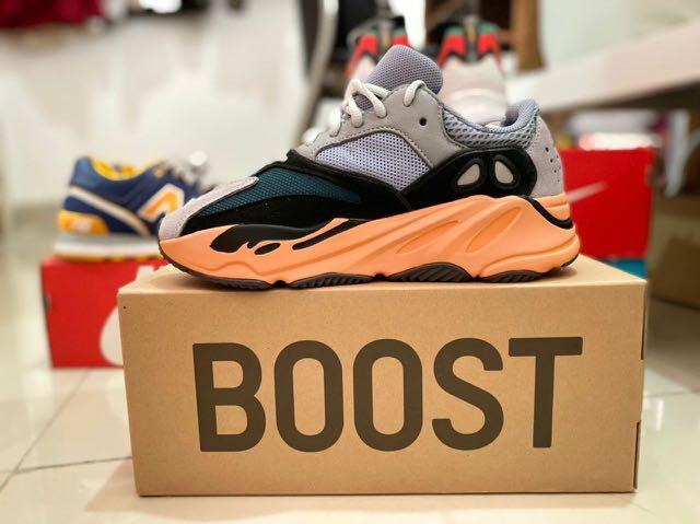 Adidas yeezy orange uk sale