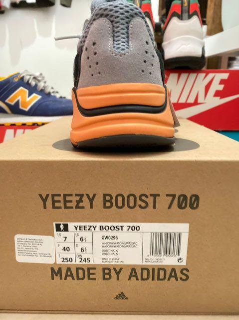 Adidas yeezy 2025 40 orange