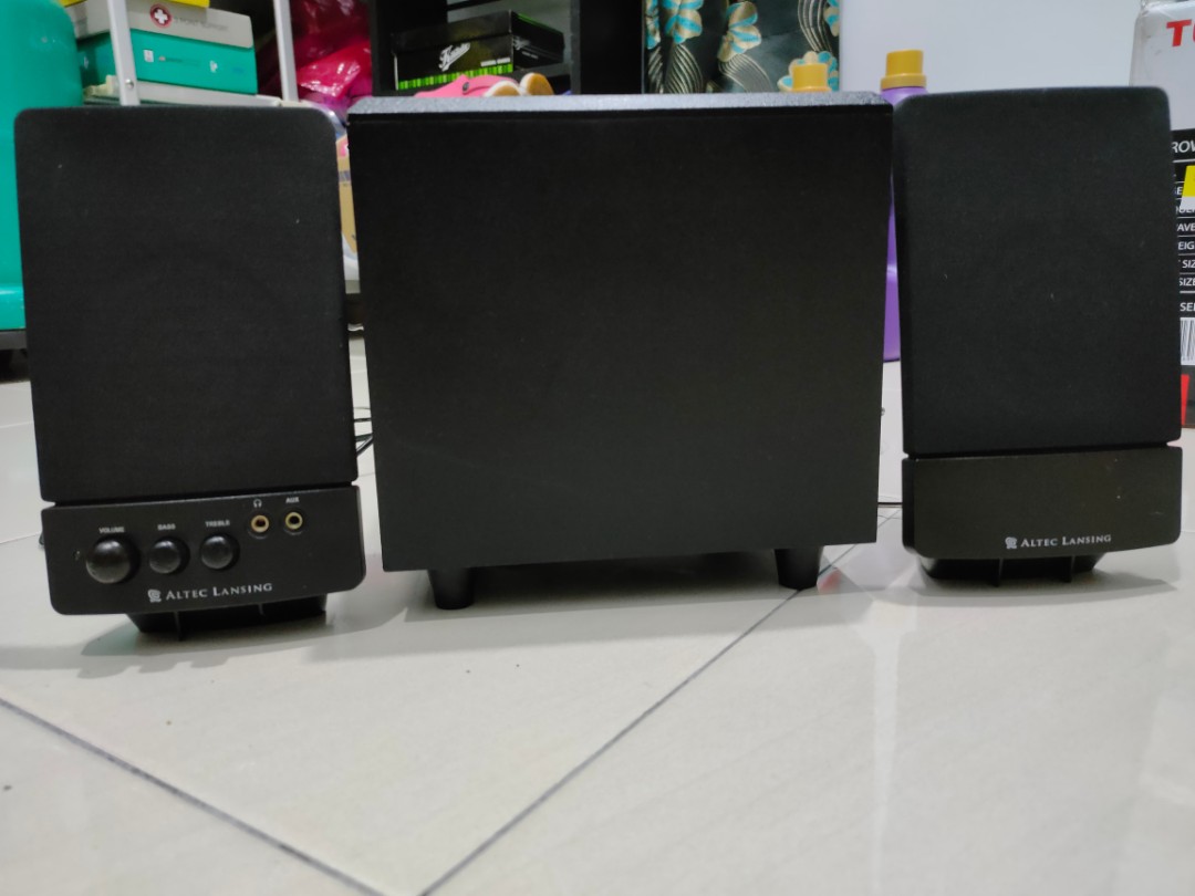 ALTEC LANSING BXR1121 STEREO SPEAKER SYSTEM BXR1121