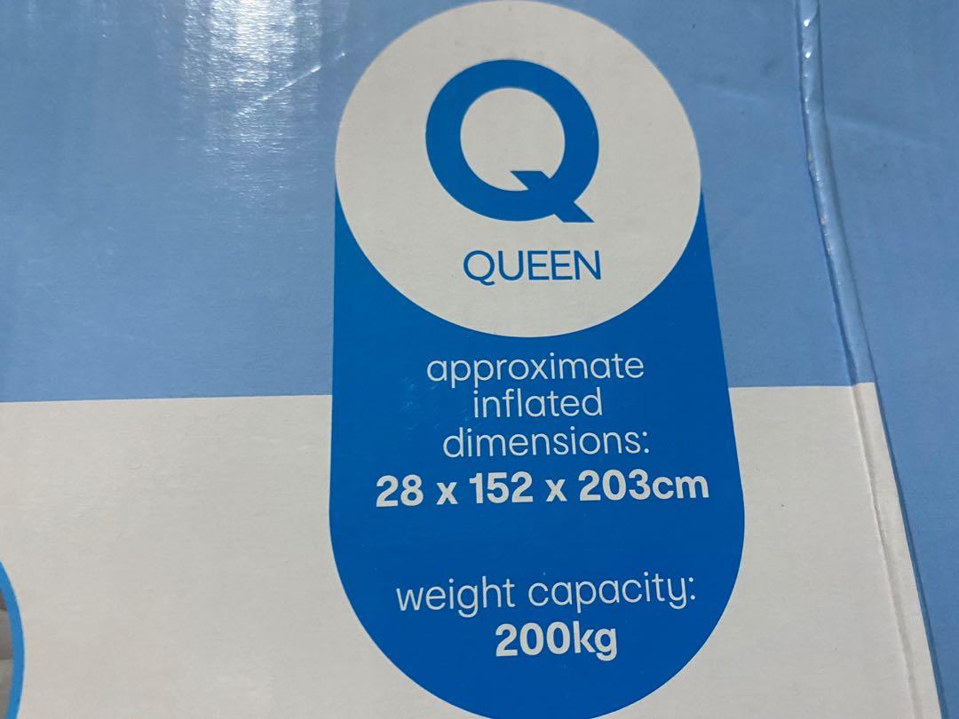 Anko Air Matress with Builtin Foot Pump, Furniture & Home Living