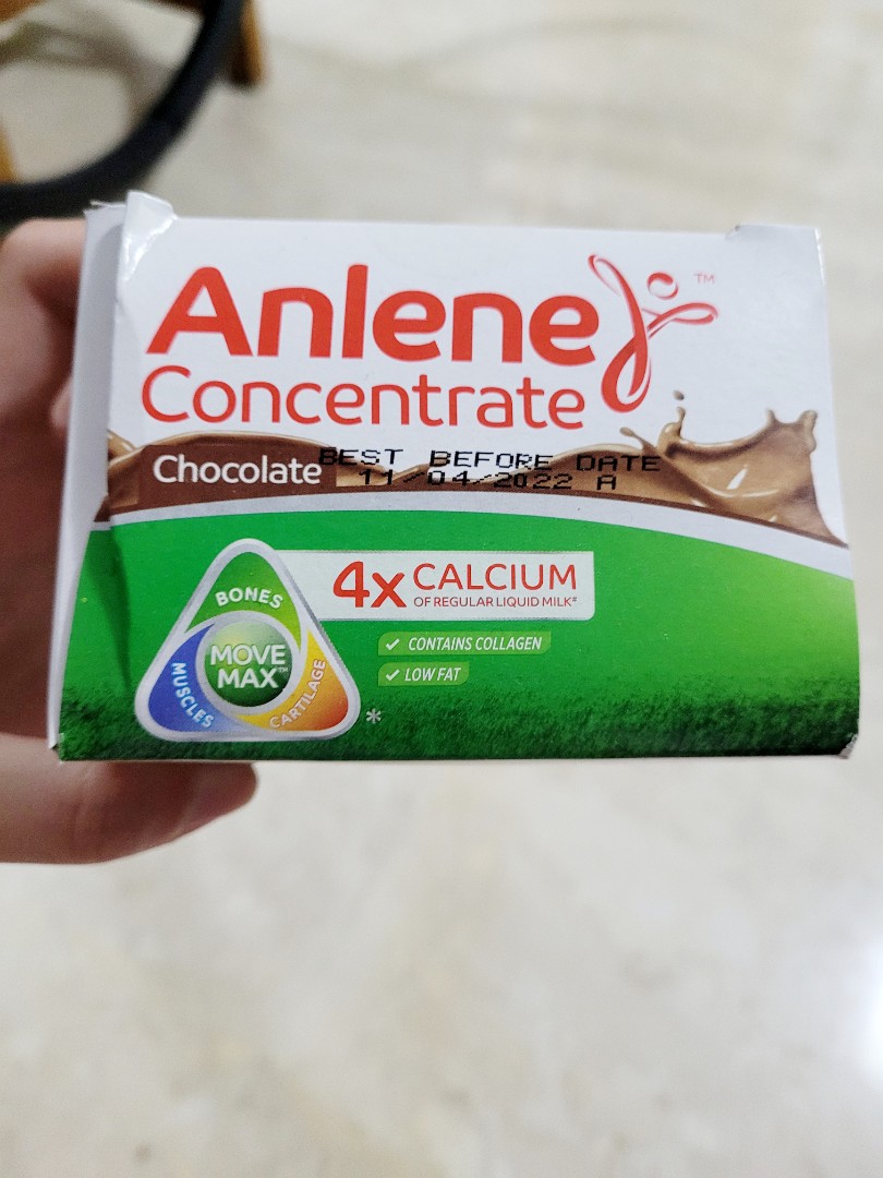 Anlene Milk For Adults Pack Of 4 Food Drinks Beverages On Carousell