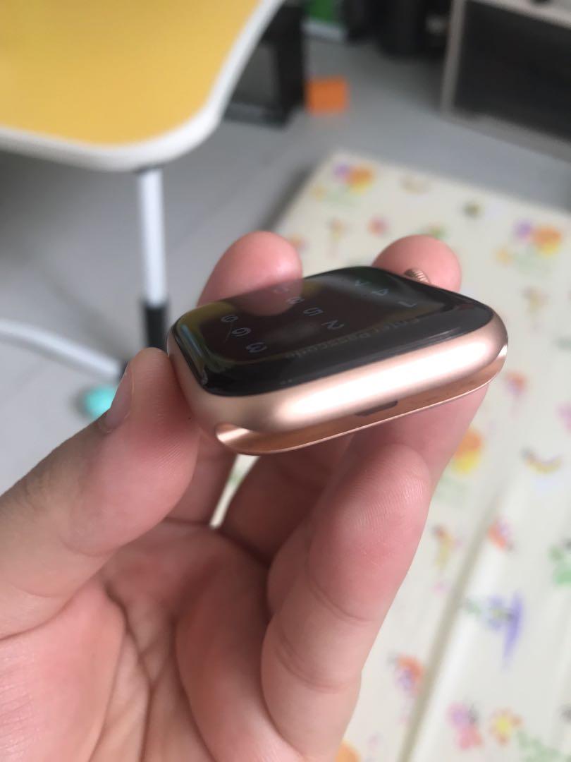 Apple watch series 5 44mm cellular rose best sale gold
