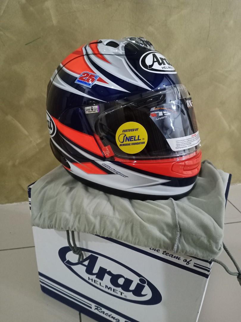 ARAI RX7X VINALES 25, Motorbikes on Carousell