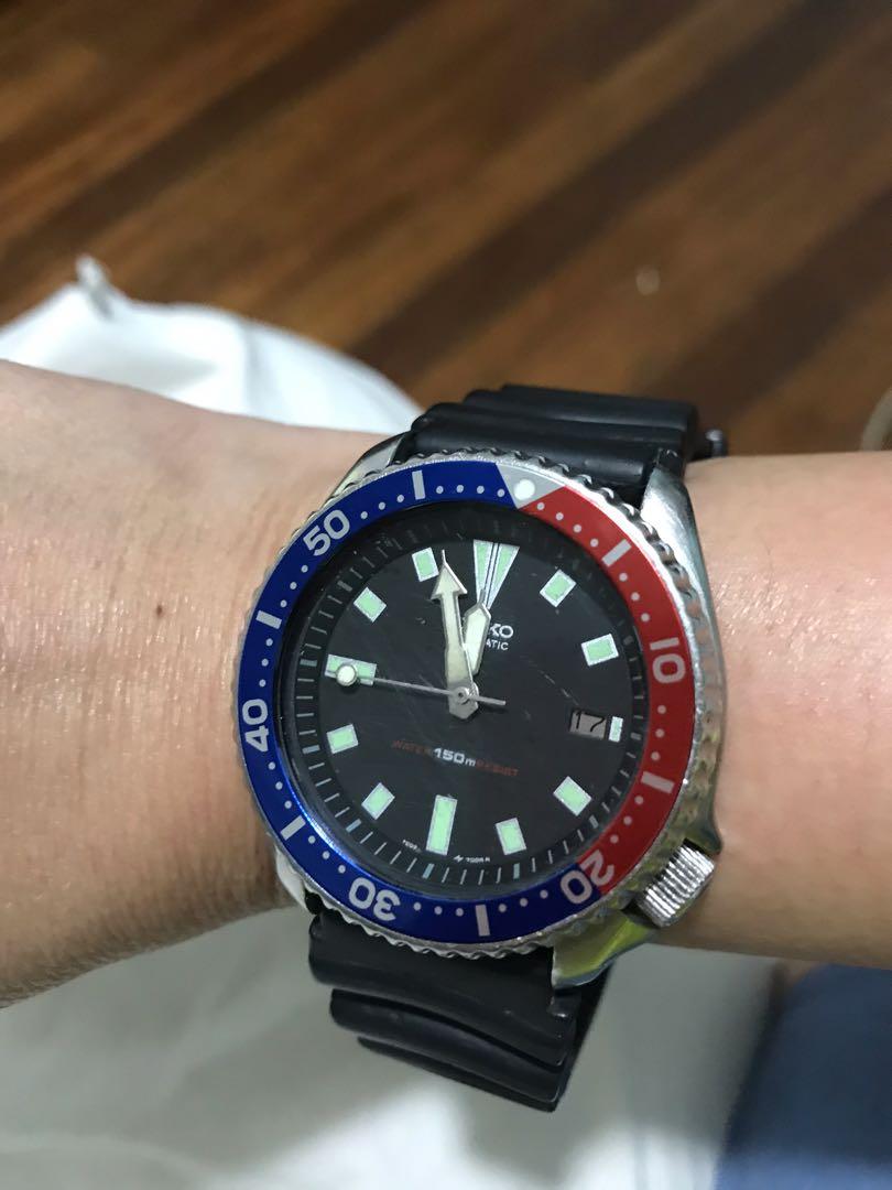 Authentic Seiko Scuba Divers Watch Automatic Large Luminous, Men's Fashion,  Watches & Accessories, Watches on Carousell