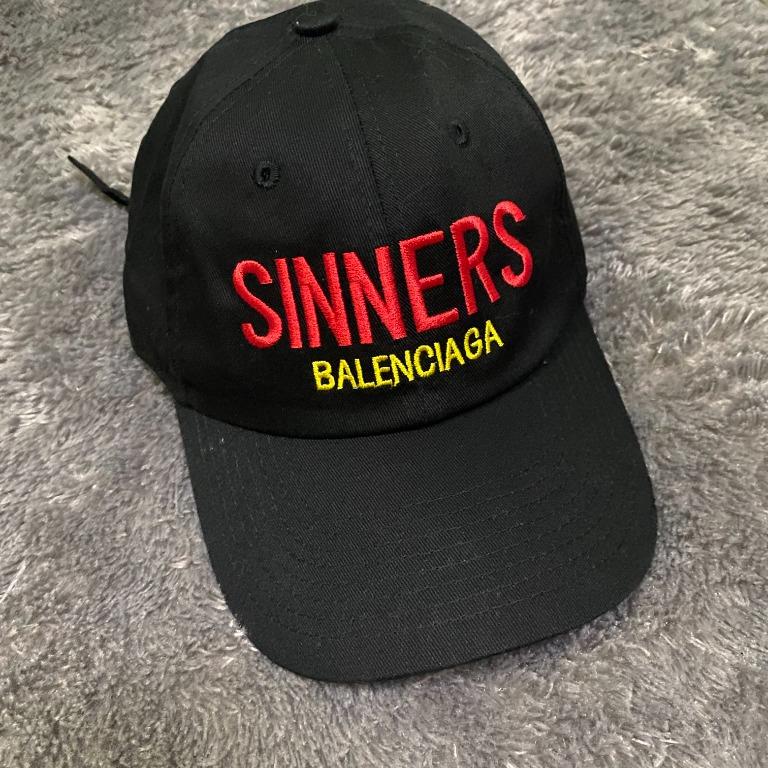 Balenciaga sinner hotsell cap
