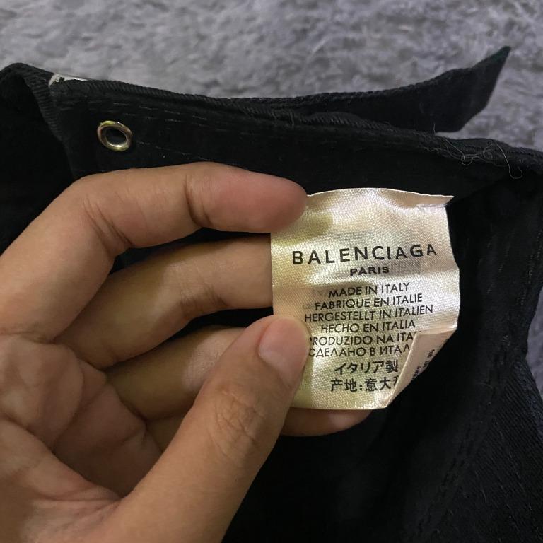 Balenciaga sinners cap best sale fake