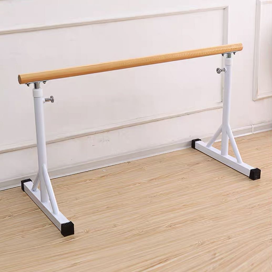 Portable Ballet Barre - Height Adjustable 150cm/180cm Long - Dance Floor