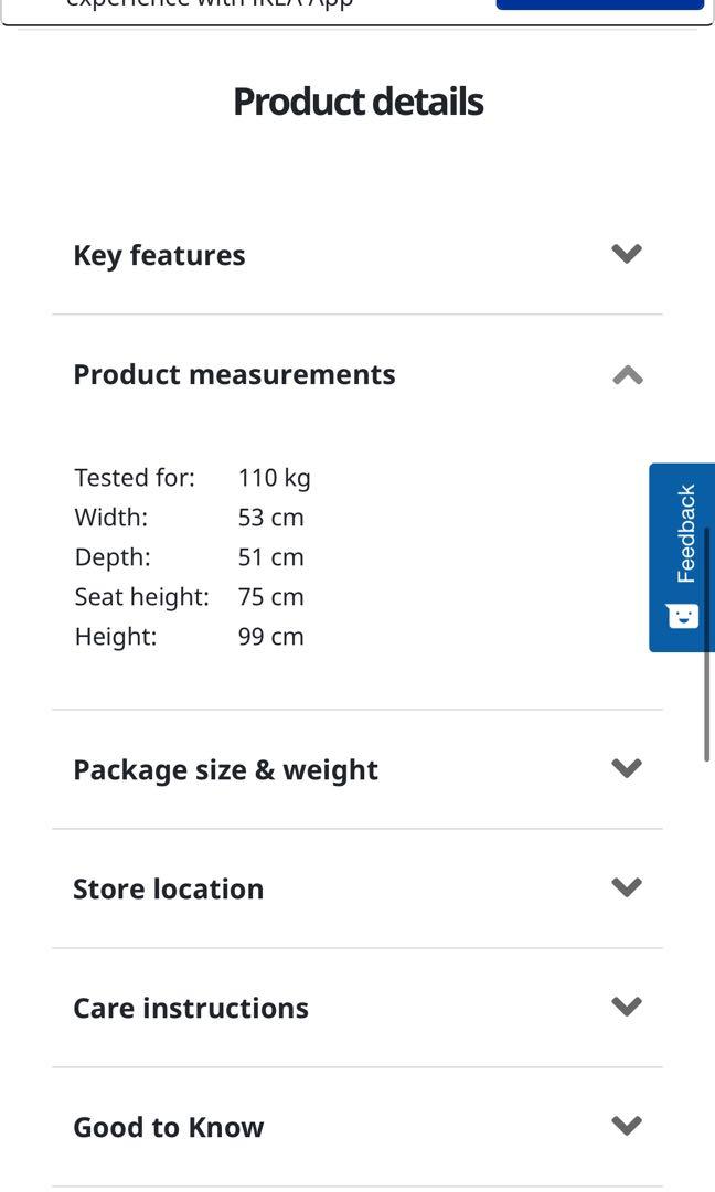 工業風黑色高腳bar Stool 高腳餐椅ikea 原, Ikea Bar Stool Measurements