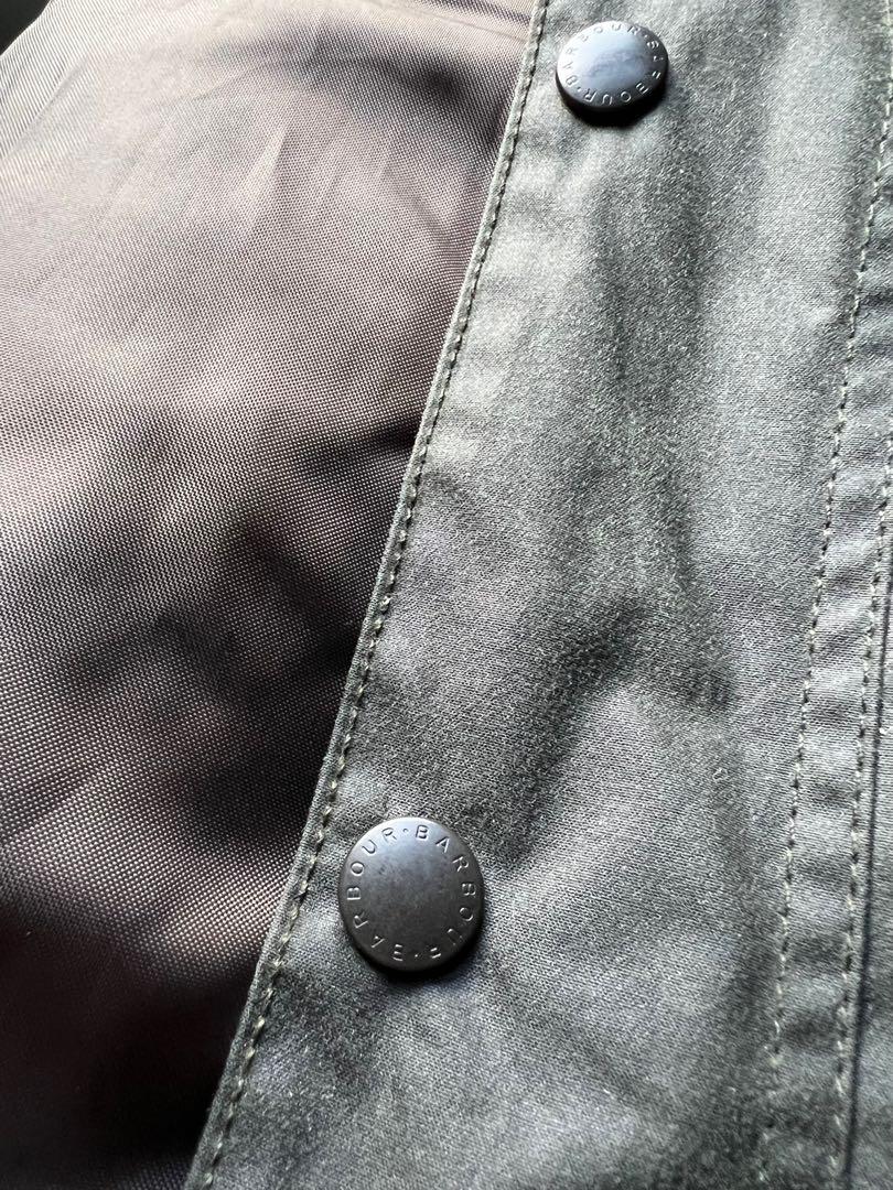 日版Barbour SL Bedale Wax Jacket Sage Size 36, 男裝, 外套及戶外
