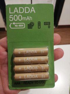Baterai  AAA 500mAh