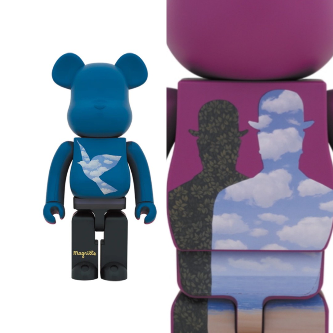 Bearbrick Rene Magritte 1000%, Hobbies & Toys, Toys & Games on 