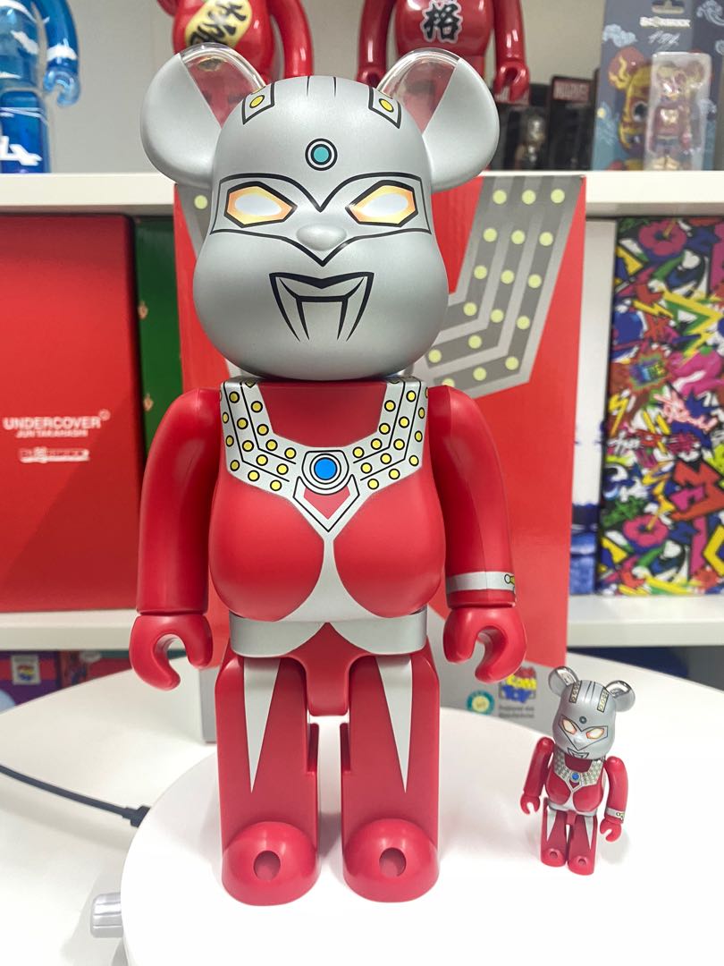 Bearbrick Ultraman Taro 400%+100%, Hobbies & Toys, Collectibles