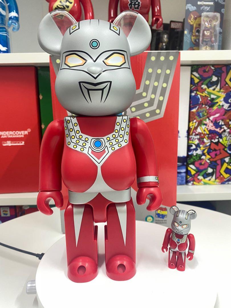 Bearbrick Ultraman Taro 400%+100%