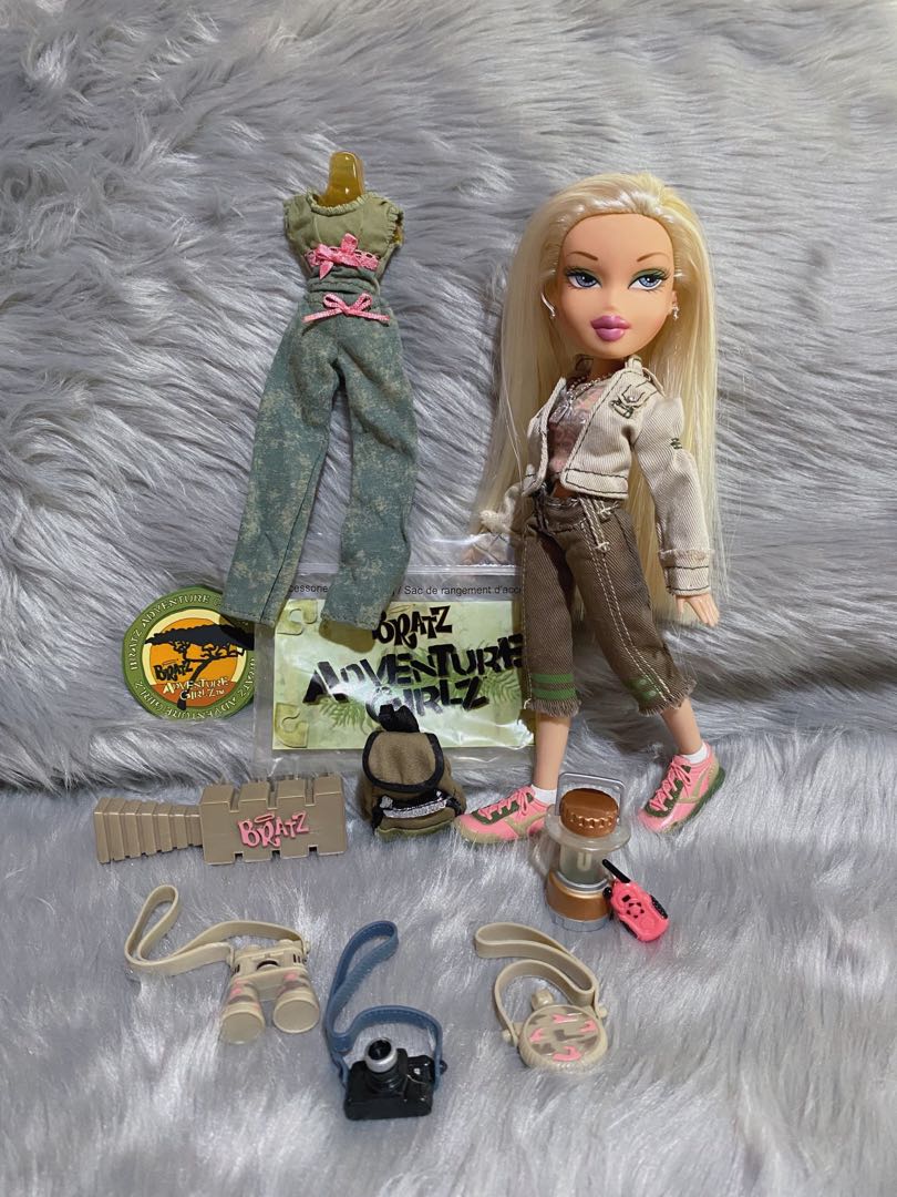 Bratz Doll Adventure Girlz Cloe with Complete Camping Accessories