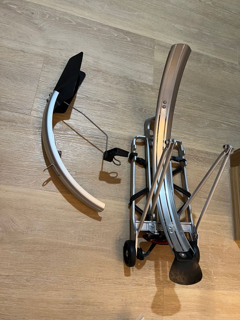 Brompton Original Front and rear mud guard with rack (Brand new ...
