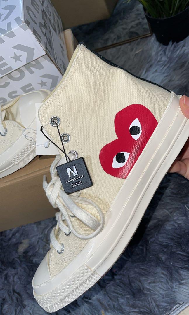 Cdg cheap converse milk