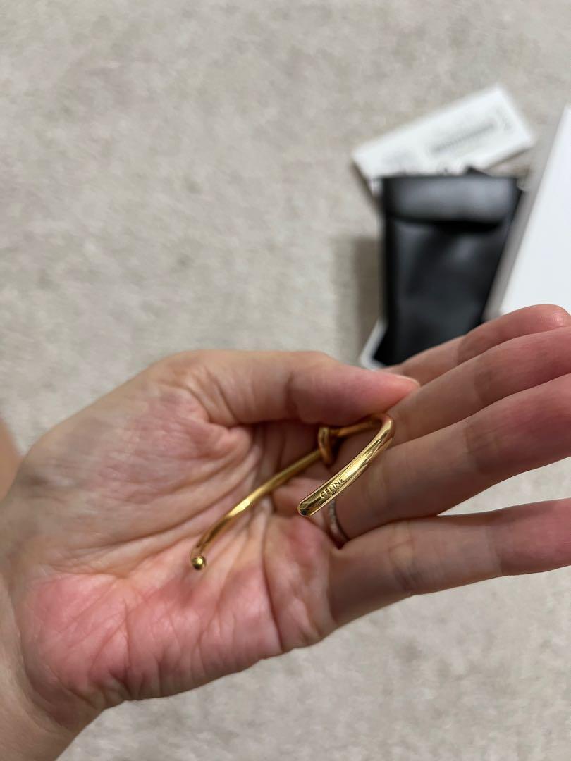 Celine gold knot bracelet store