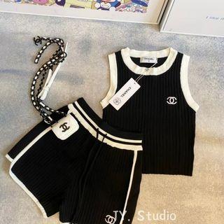 Chanel set ootd