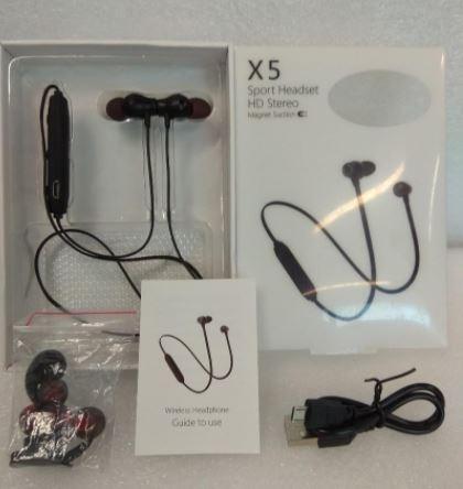 X5 sport headset store hd stereo