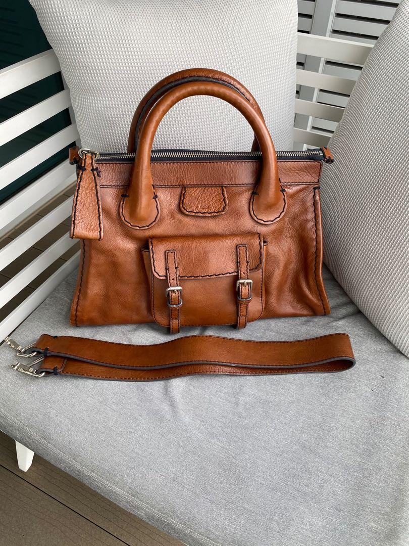 Chloe Edith Satchel Muscade Bag